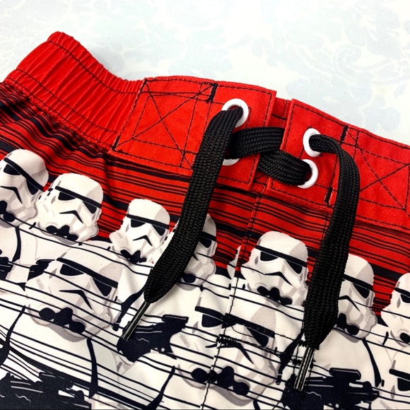 StarWars Darth Vader Swim Trunks for little boy, 4 - Picture 3 of 7